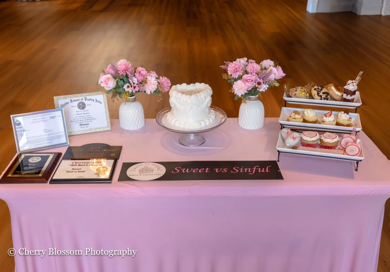 Preferred vendor showcase 75 at The Venue Clermont wedding and event expo in Clermont, Florida